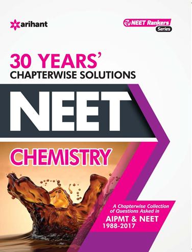 Arihant 29 Years' Chapterwise Solutions CBSE AIPMT & NEET - Chemistry